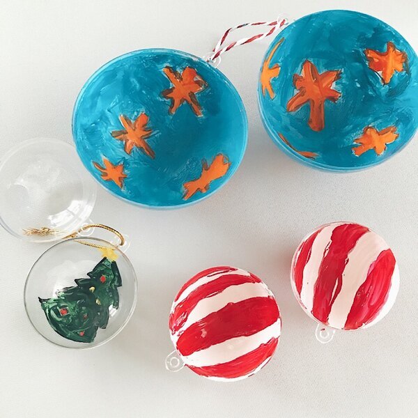 材料は【DAISO】で揃っちゃう！簡単クリスマスオーナメントを子どもと一緒に作ろう！ | HugMug