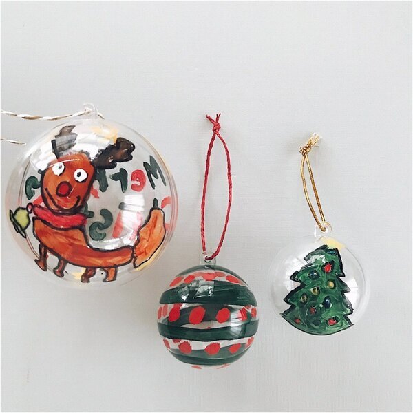 材料は【DAISO】で揃っちゃう！簡単クリスマスオーナメントを子どもと一緒に作ろう！ | HugMug