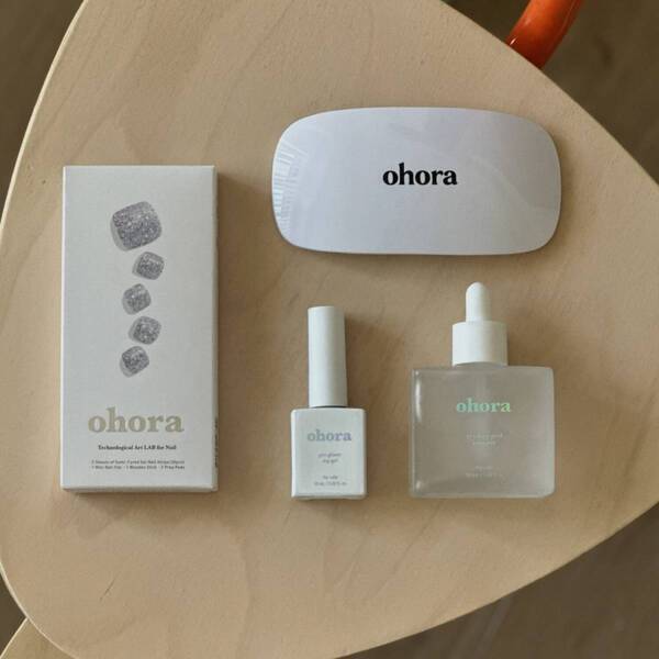 【1箱2回分】韓国No.1セルフネイルohoraが簡単すぎる！30分で完成する本格ジェルネイル | HugMug