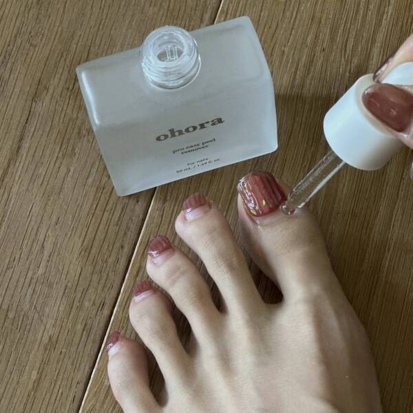 【1箱2回分】韓国No.1セルフネイルohoraが簡単すぎる！30分で完成する本格ジェルネイル | HugMug