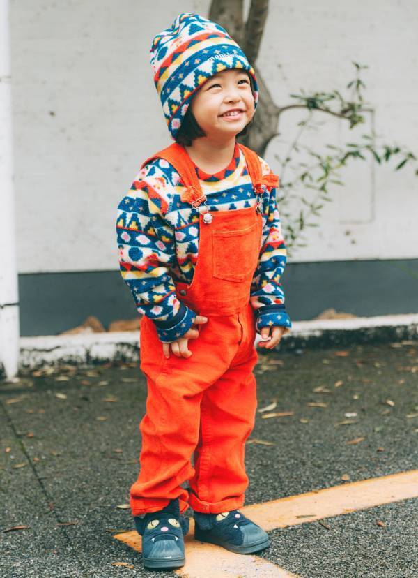 異素材レイヤードのバランスが神！ヴィンテージMIXで技ありコーデ | HugMug