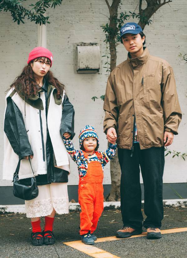 異素材レイヤードのバランスが神！ヴィンテージMIXで技ありコーデ | HugMug