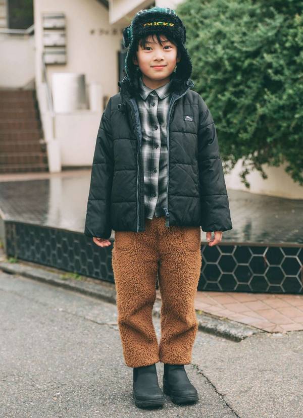 【古着MIX】チェック柄でリンク！ 冬のホリデーファミリーコーデ | HugMug