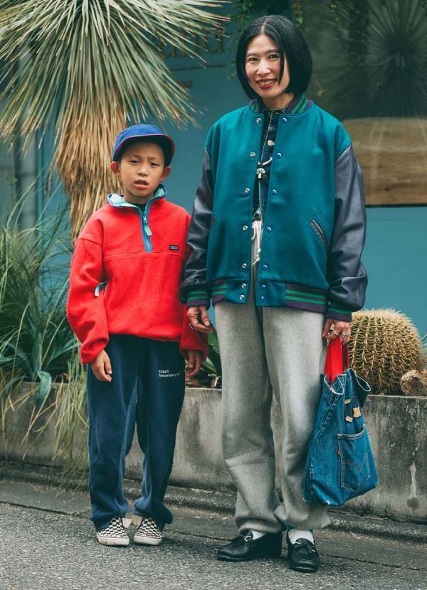 【パタゴニア】冬でもカラフル！ スポーティMIXな親子リンクコーデ | HugMug