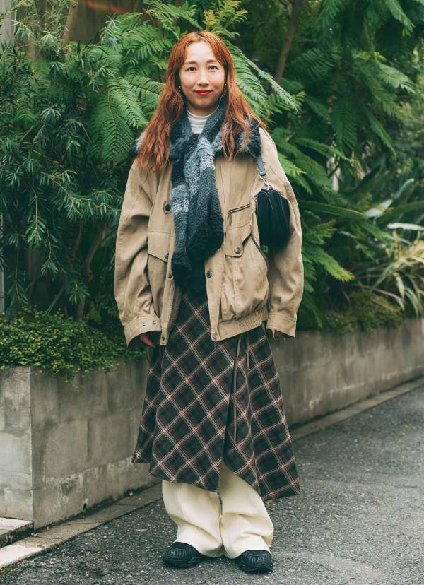 おしゃれファミリーのプチプラMIX術！ ママのニットアレンジテクも必見 | HugMug