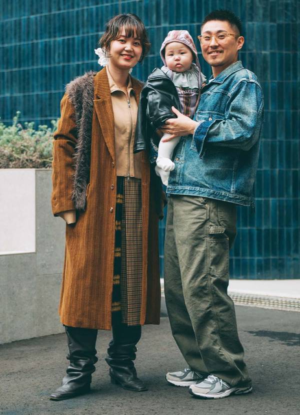 ベビーのセットアップが可愛すぎ！ モード×カジュアルな家族コーデ  | HugMug