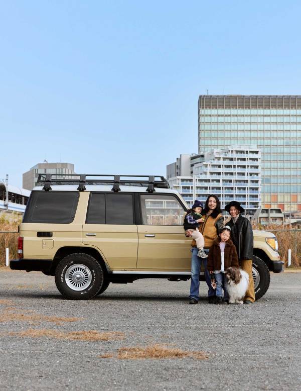 購入先や乗り心地は？ヴィンテージ好き家族のファミリーカーSNAP。 | HugMug