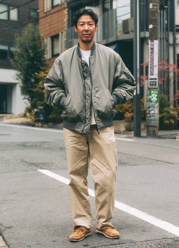 ボアアウターをつかった大人のカジュアルコーデ術。すっきりシルエットでメリハリをオン | HugMug