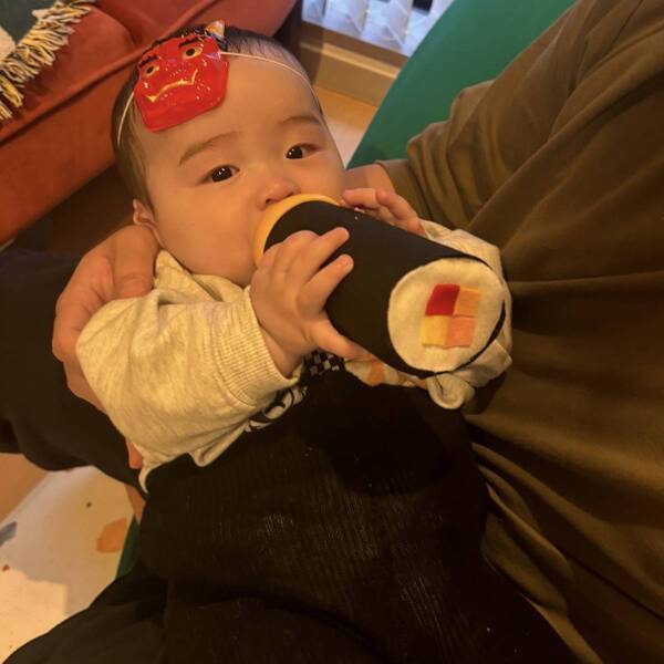 今年の恵方は南南東！【節分】100均アイテムで哺乳瓶を恵方巻きデコしちゃお！ | HugMug