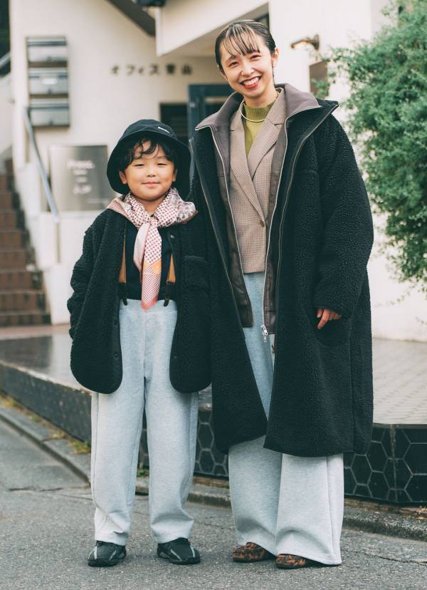 【ユニクロ】【GU】ラクちんスウェットパンツを格上げ！ 技あり冬の親子コーデ | HugMug
