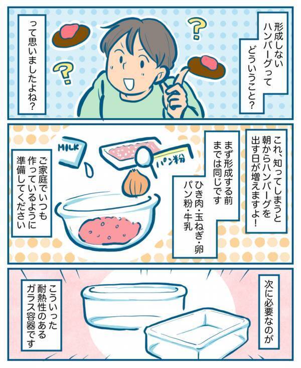「超お手軽！ 形成しないスコップハンバーグ」チッチママの『ごはんできたよ！』 vol.58 | HugMug
