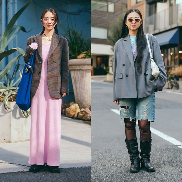 【春のジャケットSNAP5選】個性光るジャケットの着こなしに注目！ | HugMug