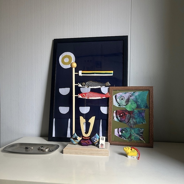 初節句の記念に！【セリア×ジップロック】で親子で作れる鯉のぼりアート | HugMug