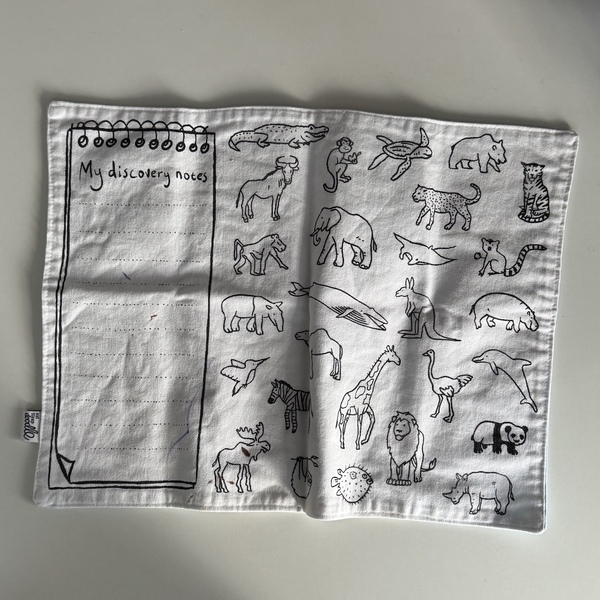 洗える布の塗り絵知ってる？イギリスの「WORLD MAP PLACEMAT TO GO」が可愛すぎる | HugMug