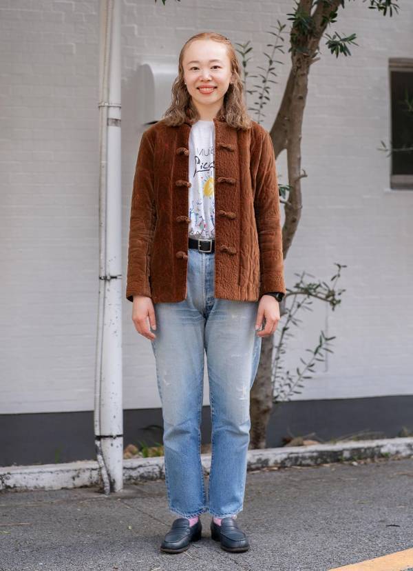 【リーバイス】デニム好き親子の春コーデ。古着投入でこなれ見えが叶う | HugMug