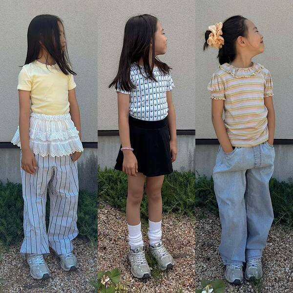 【ZARA/メルニー/GAP…】動きやすくて可愛い！小2女子の1週間登校コーデ | HugMug