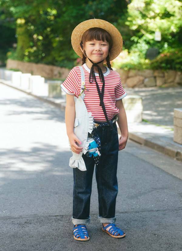 プチバトーで親子リンクコーデ！洗練されたナチュラルな印象は小物使いと着こなしにあり！ | HugMug