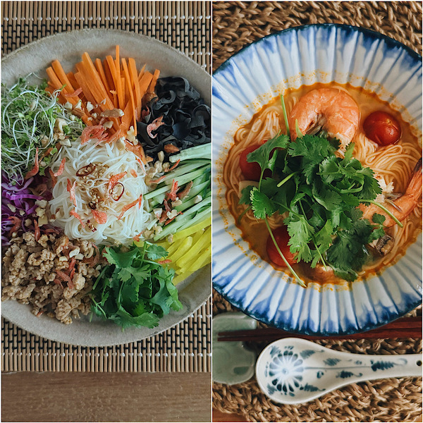 やみつき！【素麺アレンジレシピ】ベトナム・タイ風エスニック素麺アレンジ | HugMug