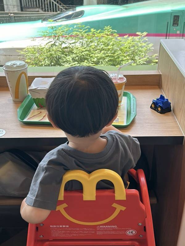 新幹線＆在来線が目の前！？【秋葉原】のマクドナルドが電車好きキッズにおすすめ！ | HugMug