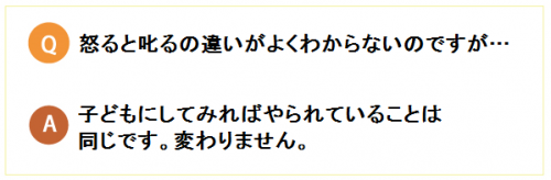 テキトー母さん流 子育てのツボ 52 怒ると叱るの違いがよくわからないのですが 16年9月16日 ウーマンエキサイト 1 2