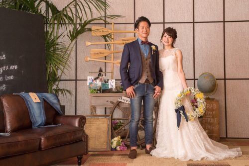 デニムウエディングもアリ 話題の イマドキ人気結婚式スタイル をご紹介 16年8月25日 ウーマンエキサイト 1 2