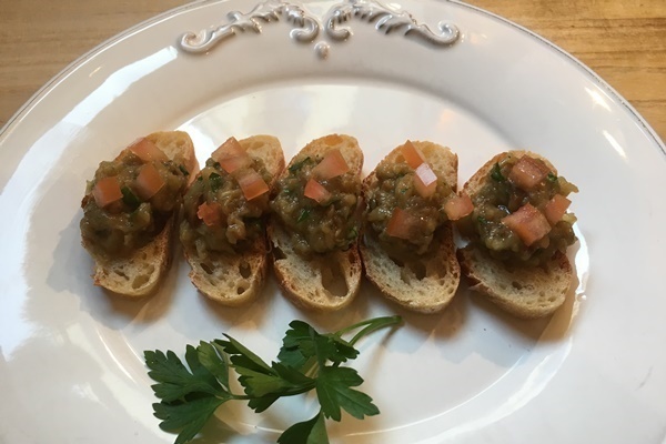 第116飯「ナスのキャビア」