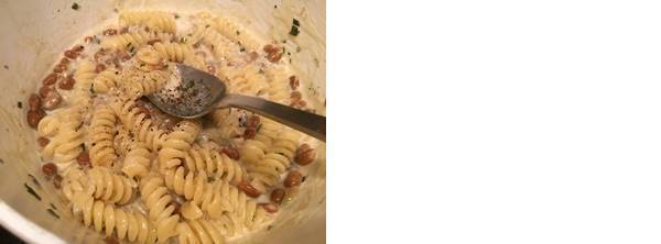 第120飯「納豆のゴルゴンゾーラペンネ」