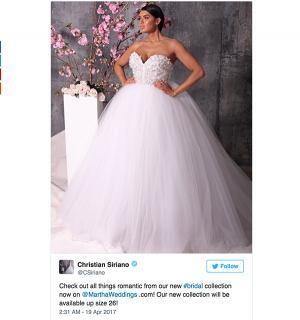 「結婚式のために減量する必要なんてない」　デザイナーが花嫁に力強いメッセージ