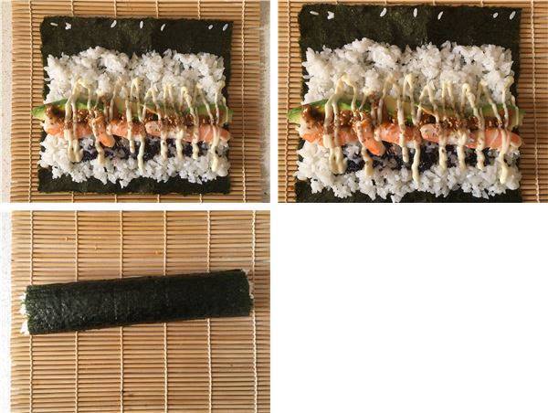 第124飯「海老天ロール」