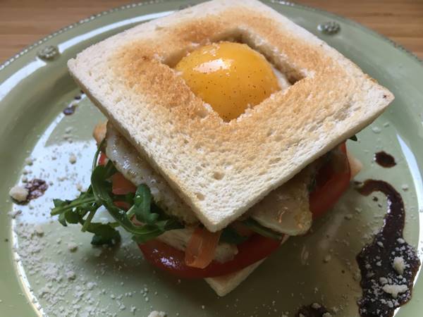 第126飯「ジェノバ風クラブハウスサンド」