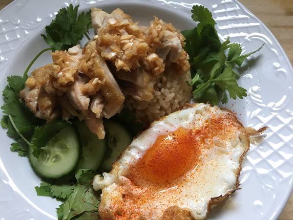 第132飯「シンガポールチキンライス」