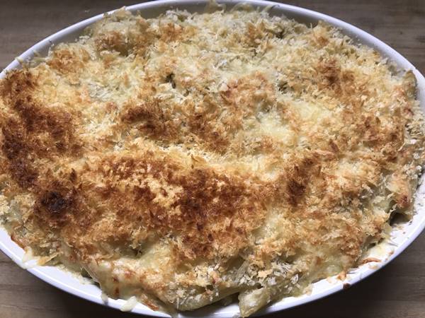 第140飯「なすとひき肉のペンネグラタン」