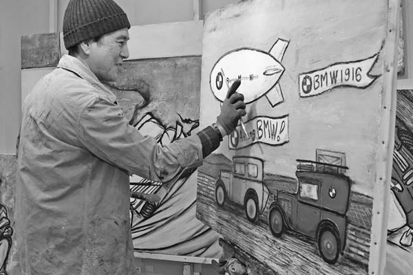 俳優・国広富之がもつ“画家の顔”「夢はNYでの個展」