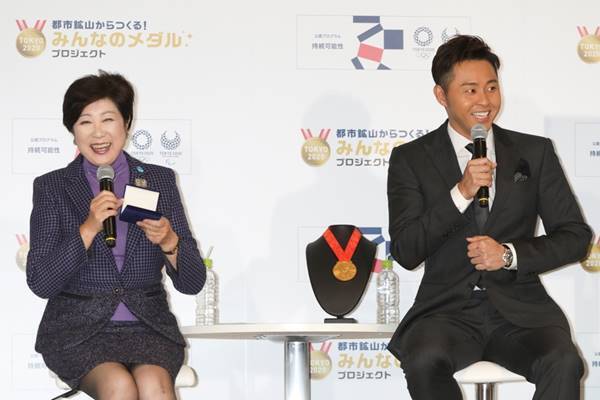 都市鉱山からメダルを！小池都知事の回収指令に北島康介苦笑