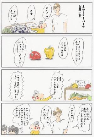 まめ、「パプリカ」と「レプリカ」に混乱する 『まめ日和』第123回