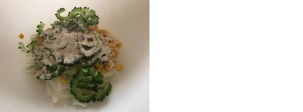 ゴーヤともずくの沖縄風天ぷら（辻仁成「ムスコ飯」第184飯レシピ）