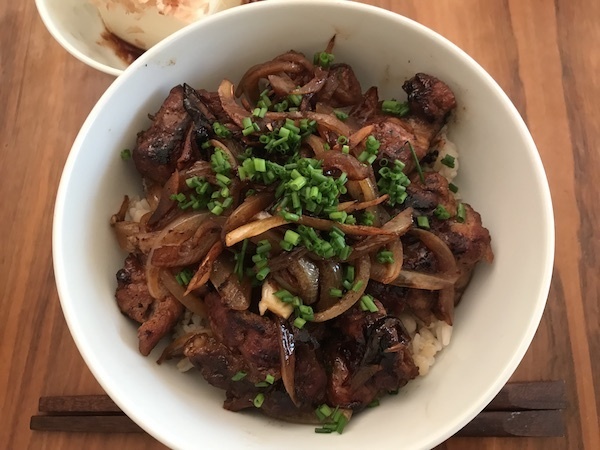 生姜焼き丼（辻仁成「ムスコ飯」第185飯レシピ）