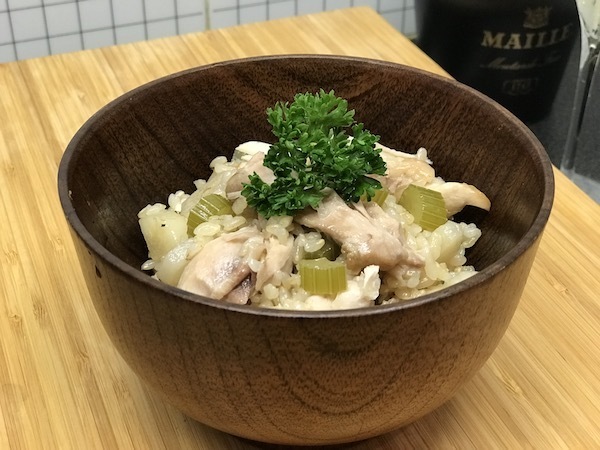 鶏ごぼうご飯（辻仁成「ムスコ飯」第188飯レシピ）