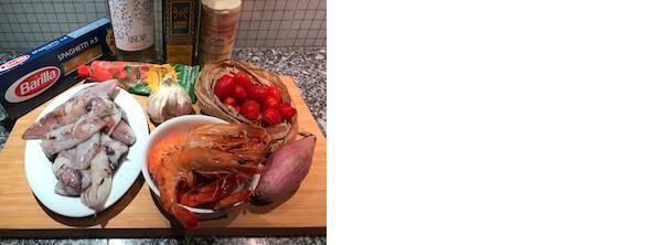 いか墨とえび味噌のパスタ（辻仁成「ムスコ飯」第189飯レシピ）