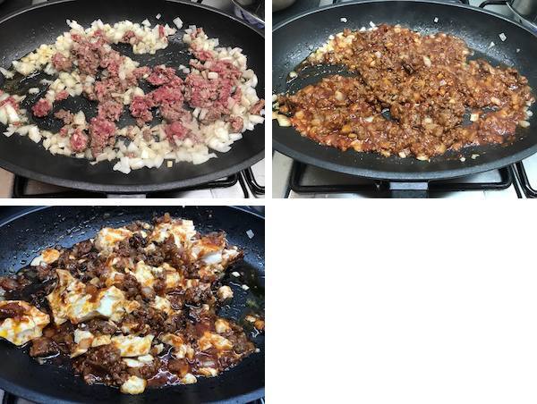 ボロネーゼ風麻婆うどん（辻仁成「ムスコ飯」第191飯レシピ）