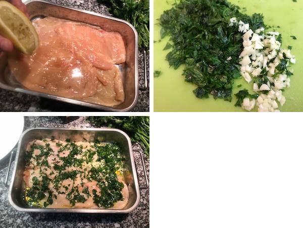 鶏肉のパイヤード～タリアッテレのレモンソース添え（辻仁成「ムスコ飯」第194飯レシピ）