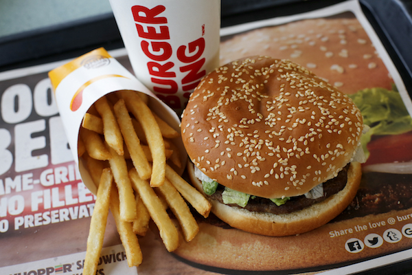 米バーガーキングのワッパーが1円に！その条件とは