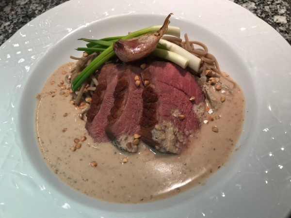 鴨肉のくるみダレ蕎麦（辻仁成「ムスコ飯」第197飯レシピ）