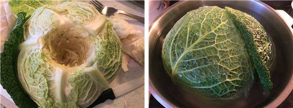 キャベツケーキのトマト煮込み（辻仁成「ムスコ飯」第154飯レシピ）