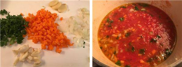 キャベツケーキのトマト煮込み（辻仁成「ムスコ飯」第154飯レシピ）