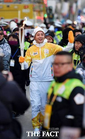 チャン・グンソク　平昌五輪の聖火ランナー参加