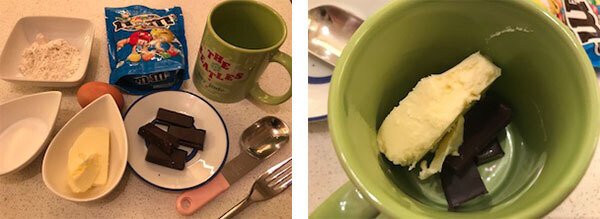 マグカップケーキ（辻仁成「ムスコ飯」第163飯レシピ）