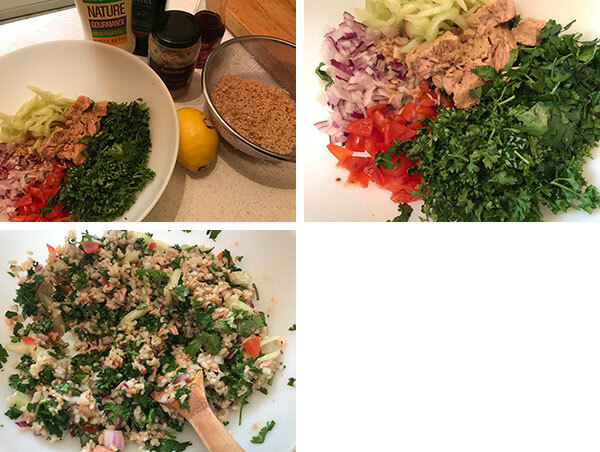 パリジェンヌ風玄米サラダ（辻仁成「ムスコ飯」第169飯レシピ）