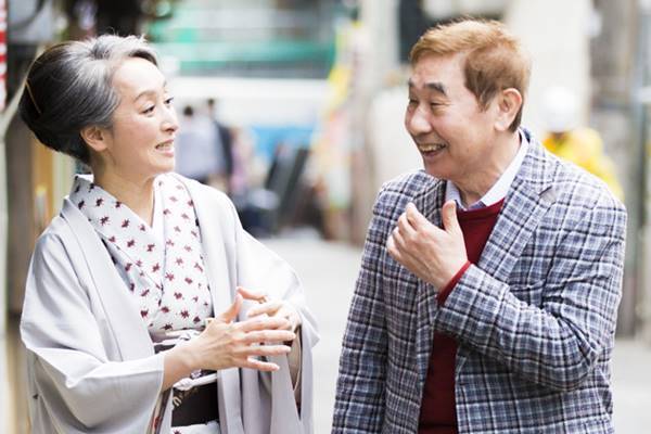 蛭子能収が近藤サトに教える「人まねは悪くない」