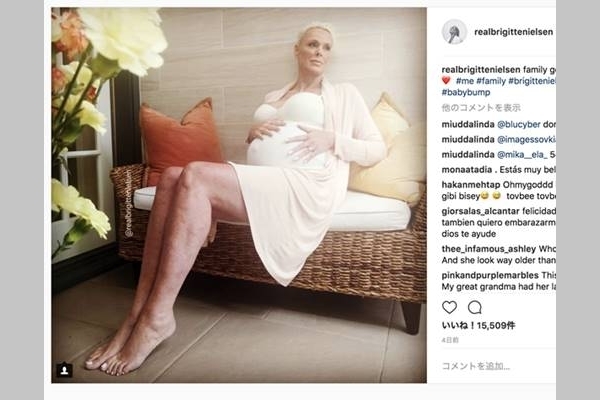 S・スタローンの元妻ブリジット・ニールセン、54歳で妊娠